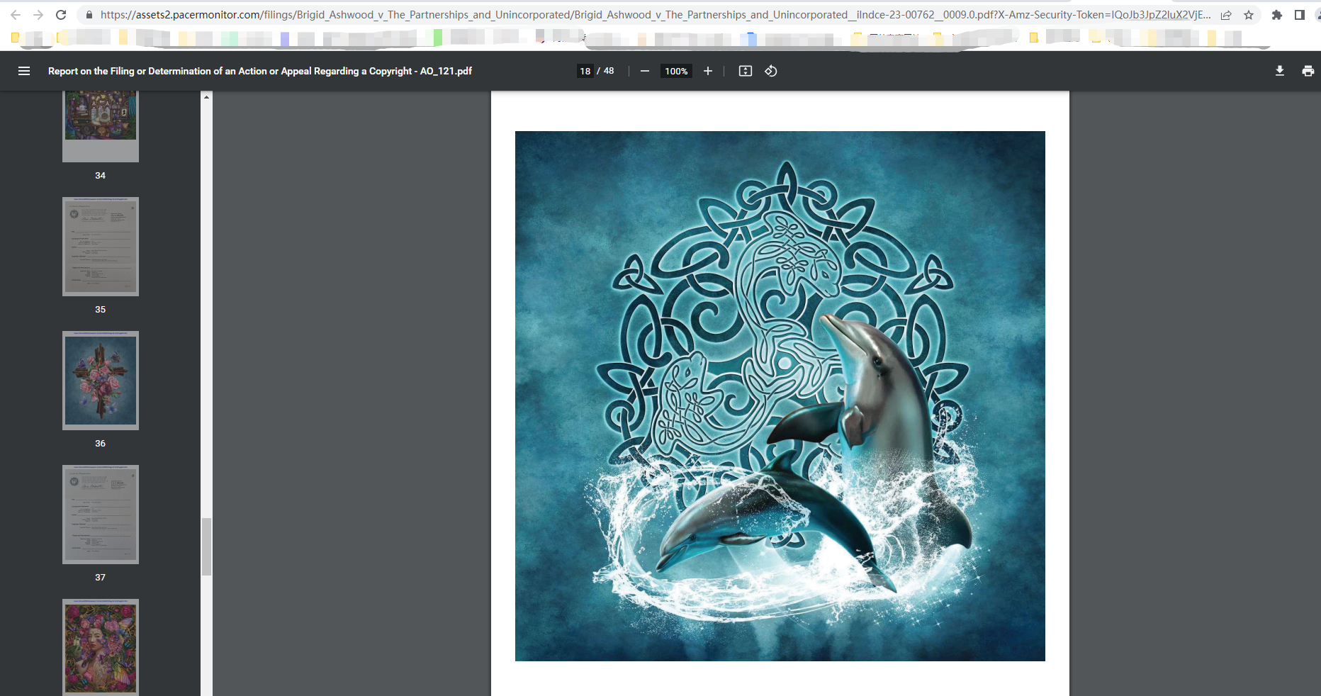 又又又有版权维权！当代艺术家的23张作品起诉侵权，批准TRO了！