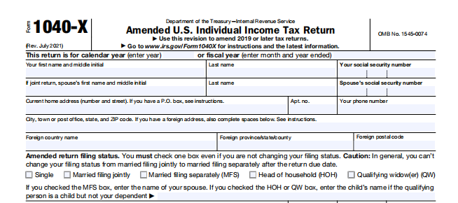 「美国报税季」交完税表才发现有错漏？千万不能放着不管！