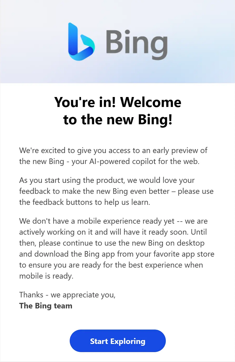 新必应(New Bing)国内申请与使用教程