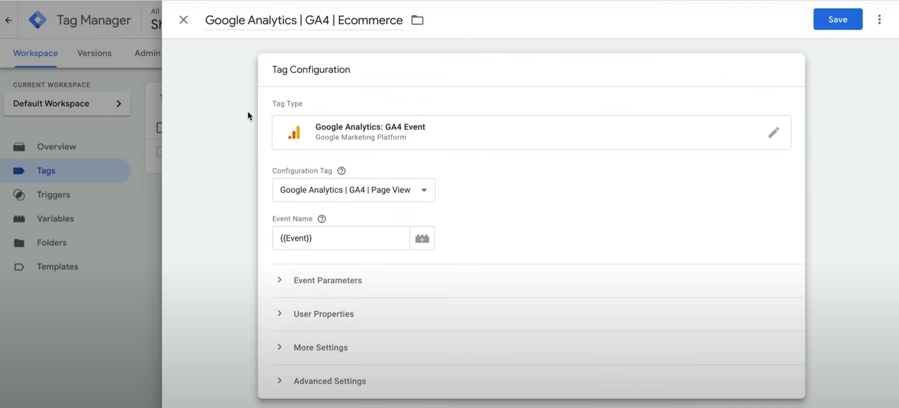 Shopify 如何使用 GTM 连接GA4