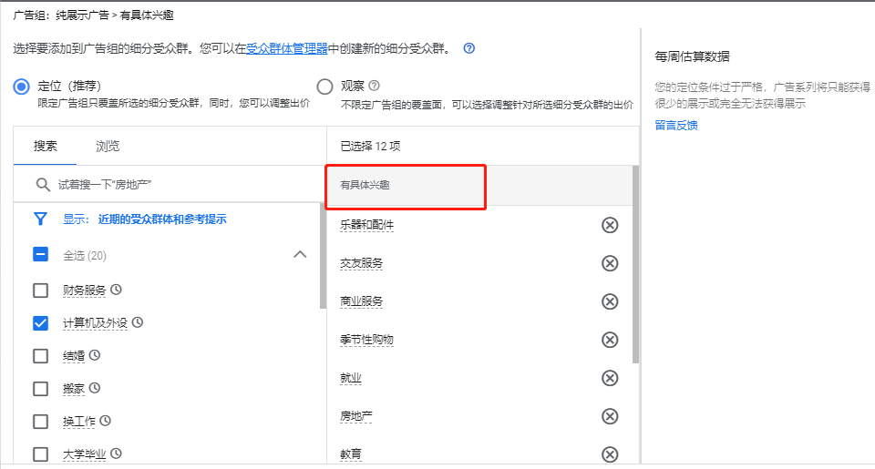 展示广告这5种受众,你get 到了么?