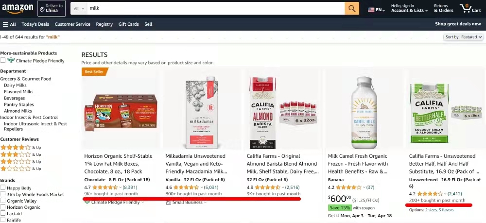 亚马逊突然公开产品销量,中小卖家出路在哪?