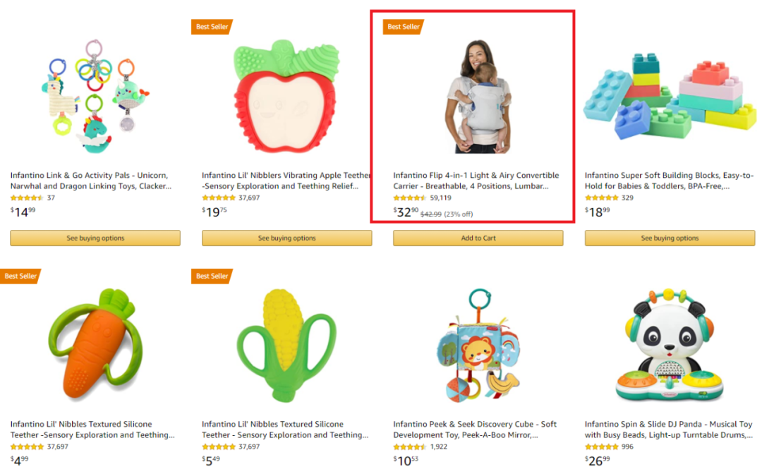 留评近4W？亚马逊热卖爆款婴儿用品大公开！