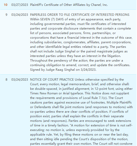 香奈儿CHANEL侵权起诉来咯！顶奢品牌维权，请注意排查！