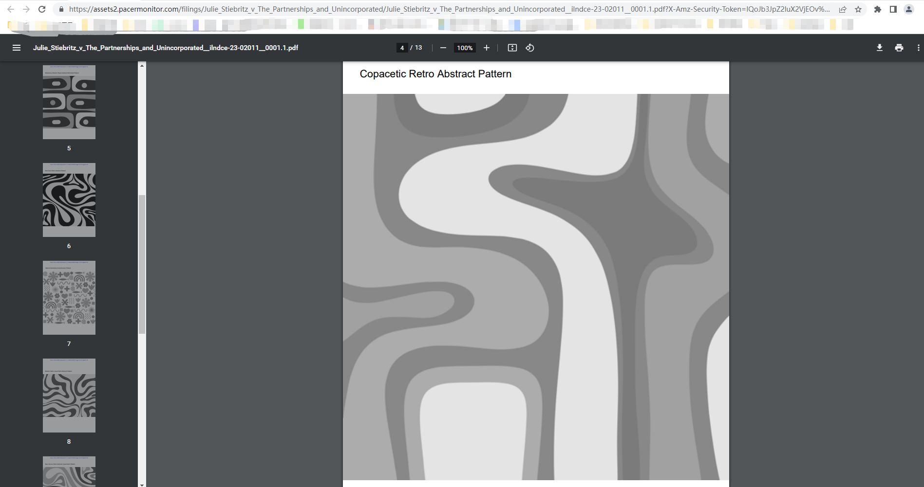 几何图形、线条和色彩设计版权保护图案，10幅创意作品分享