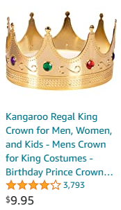 “国王经济”来了！国王加冕主题派对产品热度持续飙升