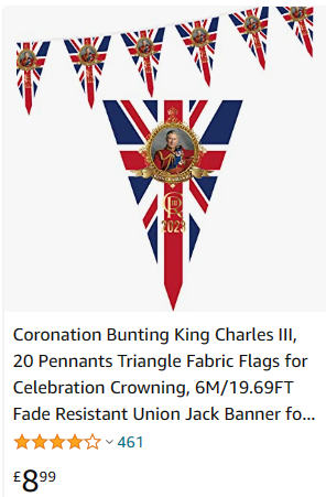 “国王经济”来了！国王加冕主题派对产品热度持续飙升