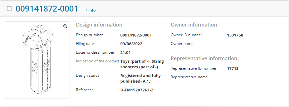 隐藏案件：拥有商标、版权、专利的ZipString绳子发射器玩具维权