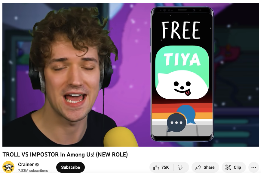 三天内冲进社交榜单前五名，社交软件Tiya做对了什么？