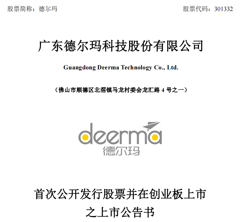 德尔玛创业板上市，预计募集资金12.31亿元