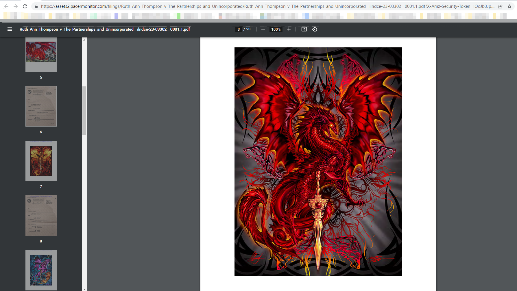 新品牌立案！艺术家Ruth Ann Thompson的11张版权图不要用！