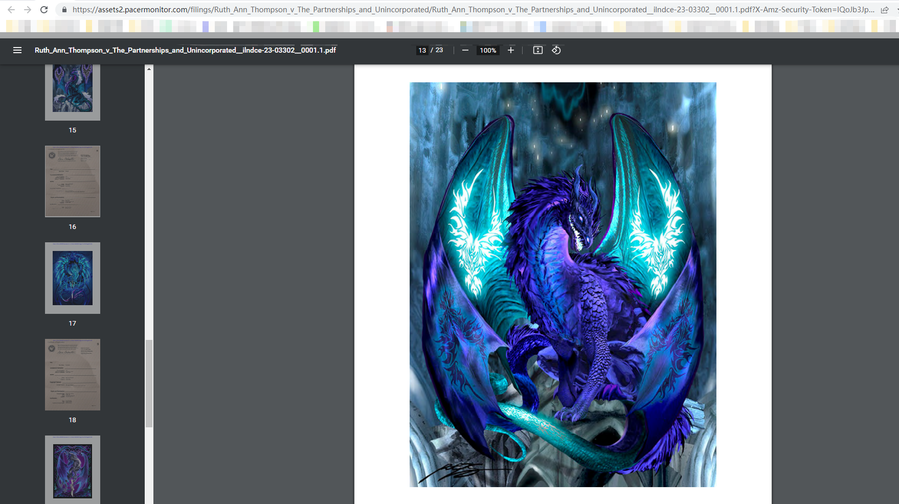 新品牌立案！艺术家Ruth Ann Thompson的11张版权图不要用！