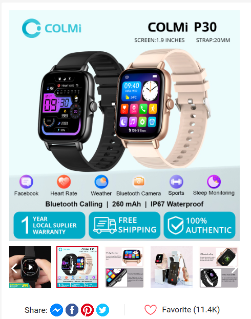 出海硬货|国产智能手表COLMI如何在Shopee做品牌化？策略要点大公开!