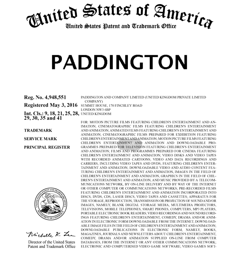 认准这只帕丁顿熊Paddington，它出手打击侵权卖家！