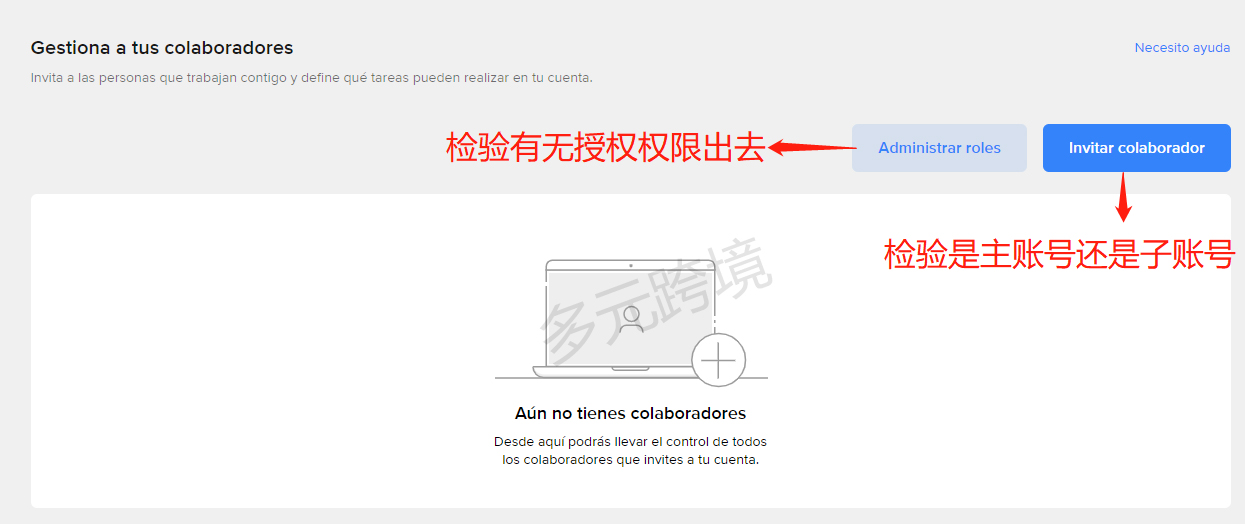 美客多子账号的授权实操