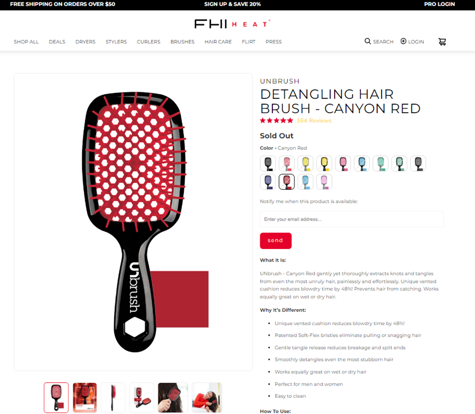 15天GMV破10万美元！UNbrush顺发梳借TikTok打开头发养护行业百亿级市场