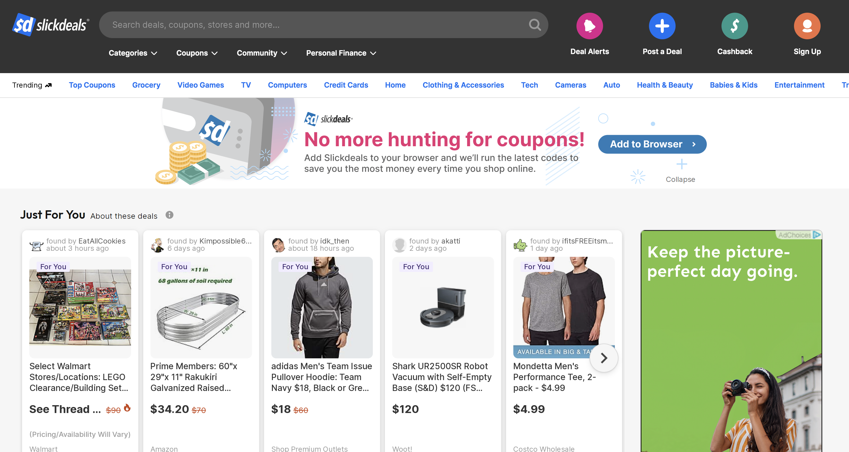 美国流量较大的deals网站Slickdeals