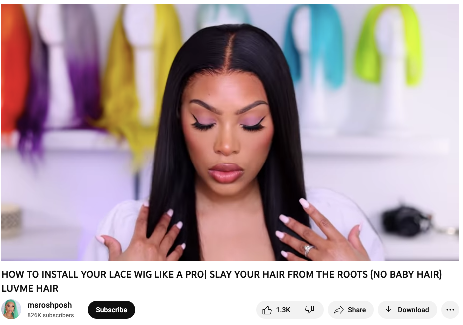 河南老板创立的假发品牌，一顶最贵卖上千美元