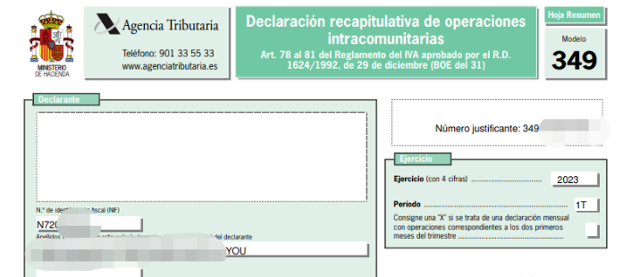 西班牙欧盟税号如何申请？