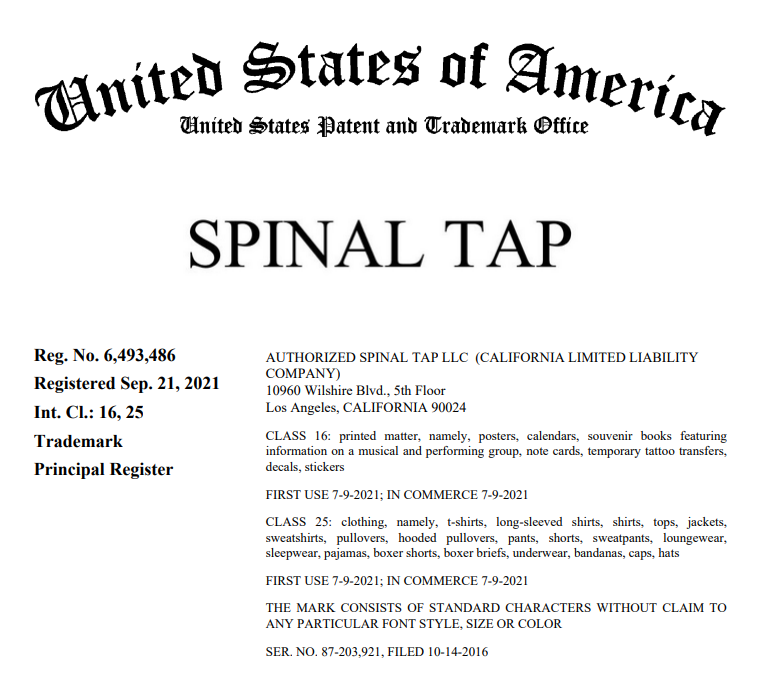 有没有搞错！虚构出来的乐队“Spinal Tap”也能维权？