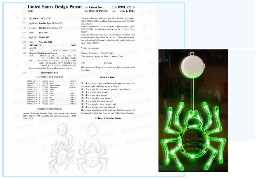 最新专利下证！万圣节不能卖的产品+5，速看避坑！