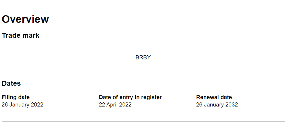 芭比对巴宝莉（Burberry）的品牌保护重要性