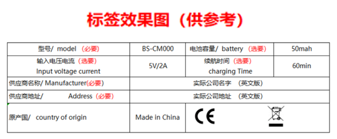 Temu平台欧盟部分品类标签指引