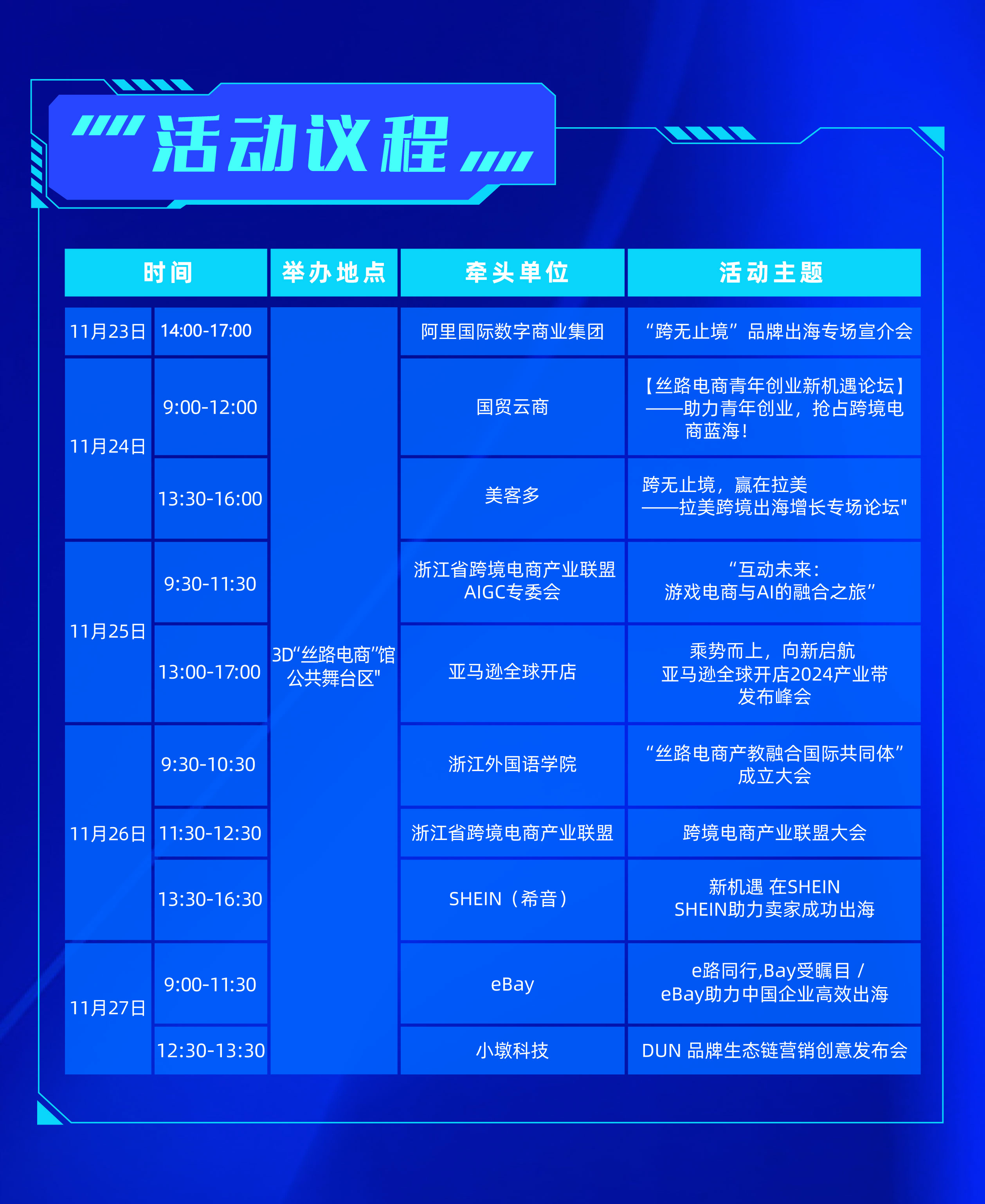 “出海四小龙”齐聚数贸会，大咖畅谈2024年新商机、共话丝路未来