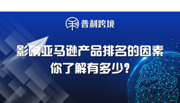 影响亚马逊产品排名的因素，你了解多少？