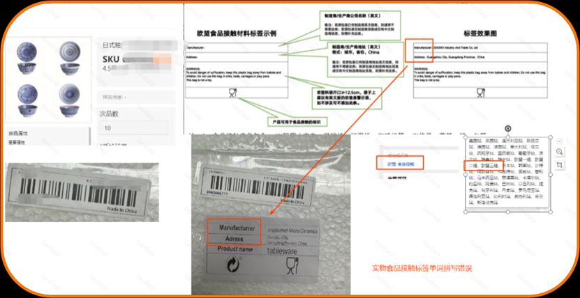 Temu平台食品接触标签合规解读