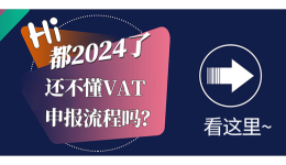 Hi，都2024了还不懂VAT申报流程吗？看这里~