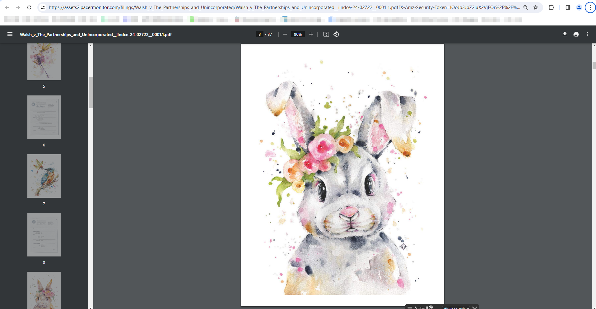 风格各异的野生动物作品分别进行版权维权