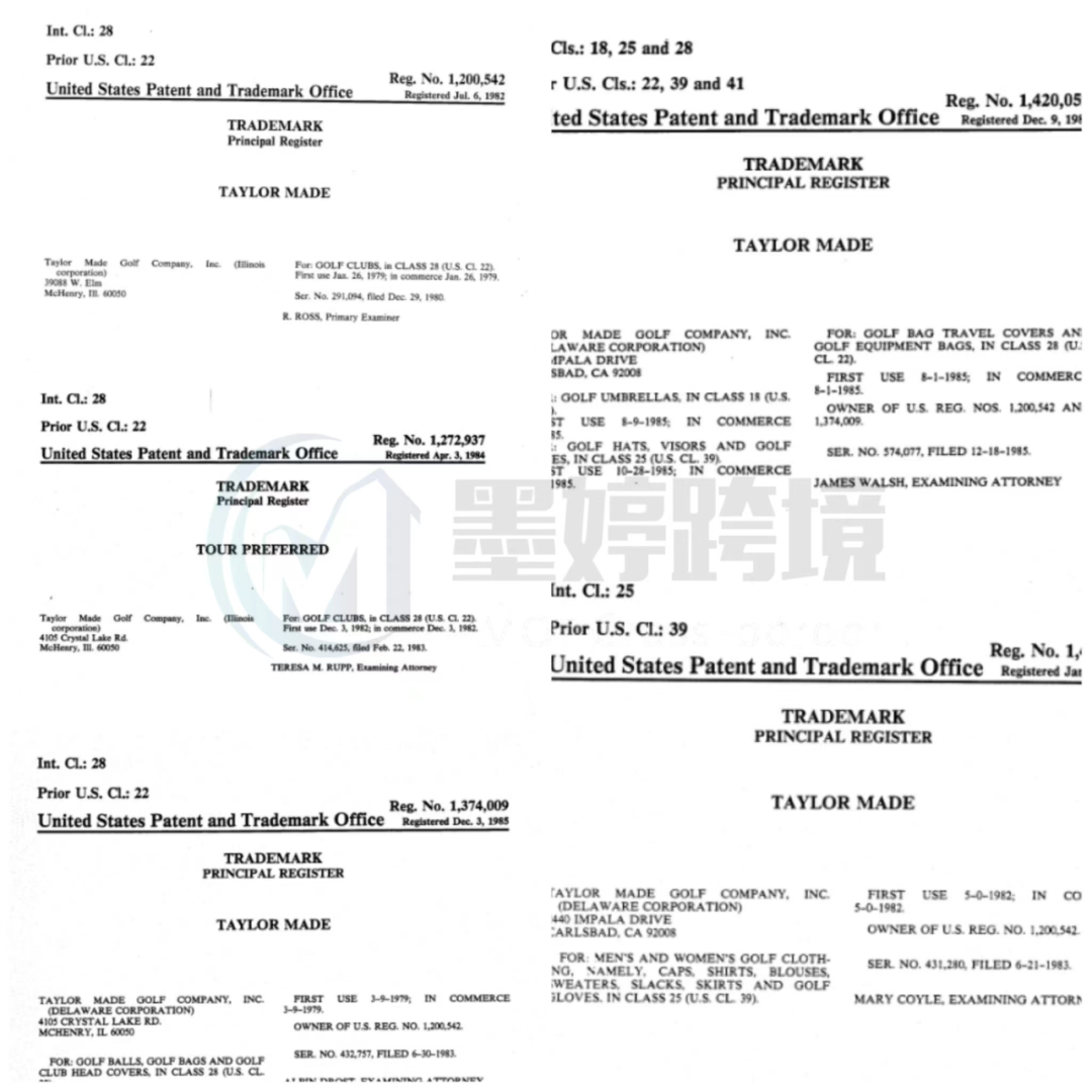 SMG律所代理新案件！两大高尔夫品牌维权！尚未发起TRO！