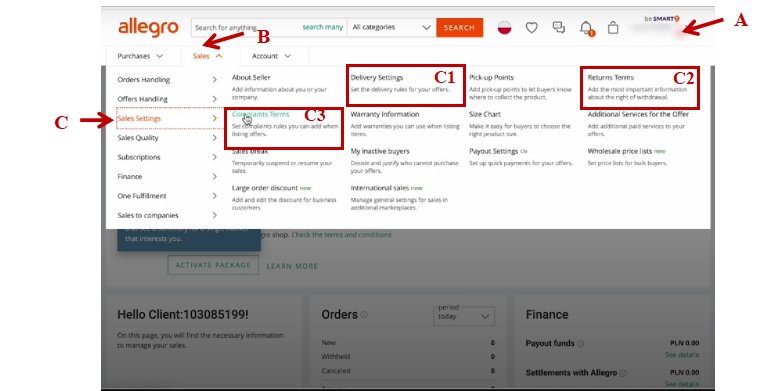 Allegro企业账户上架产品（offer）指南