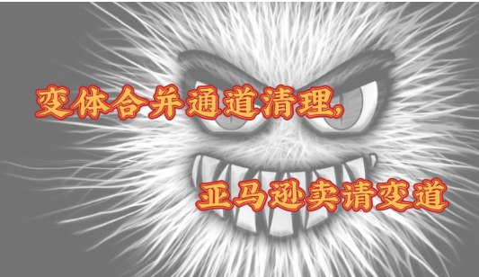 前方变体合并滥用通道受到清理，请亚马逊卖家速变道
