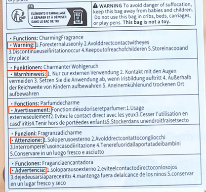 Temu平台化妆品实物标签合规解读—欧盟要求