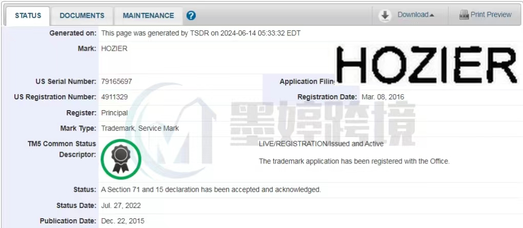 【TRO侵权预警】6月26日发案汇总