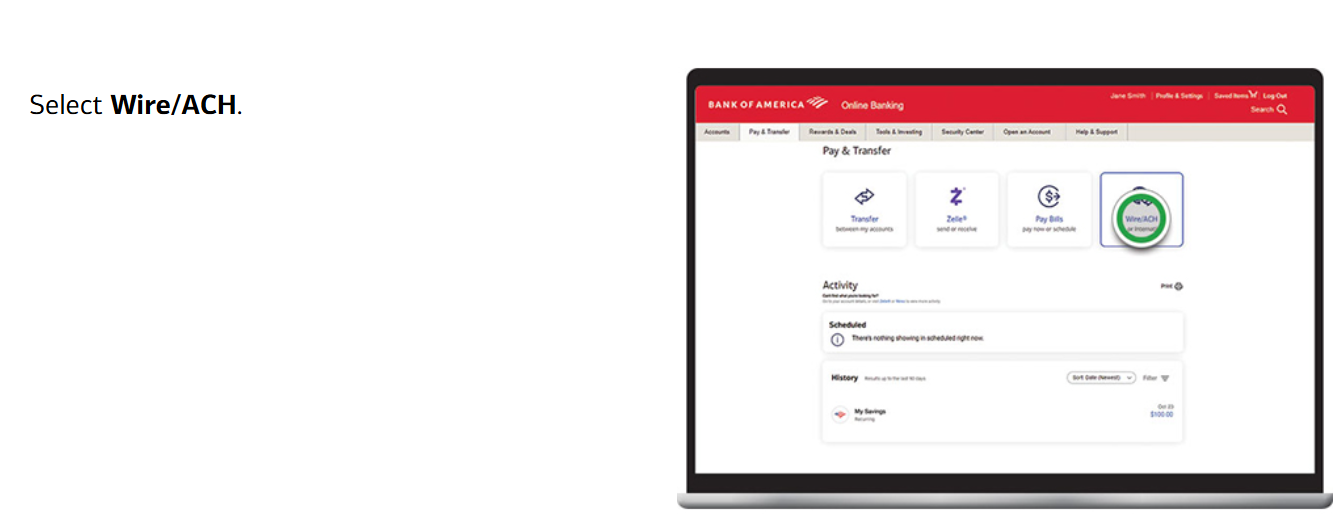 BOA在线操作指南（2）：如何进行国际电汇？