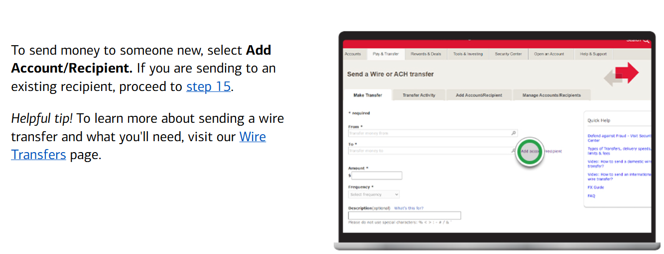 BOA在线操作指南（2）：如何进行国际电汇？