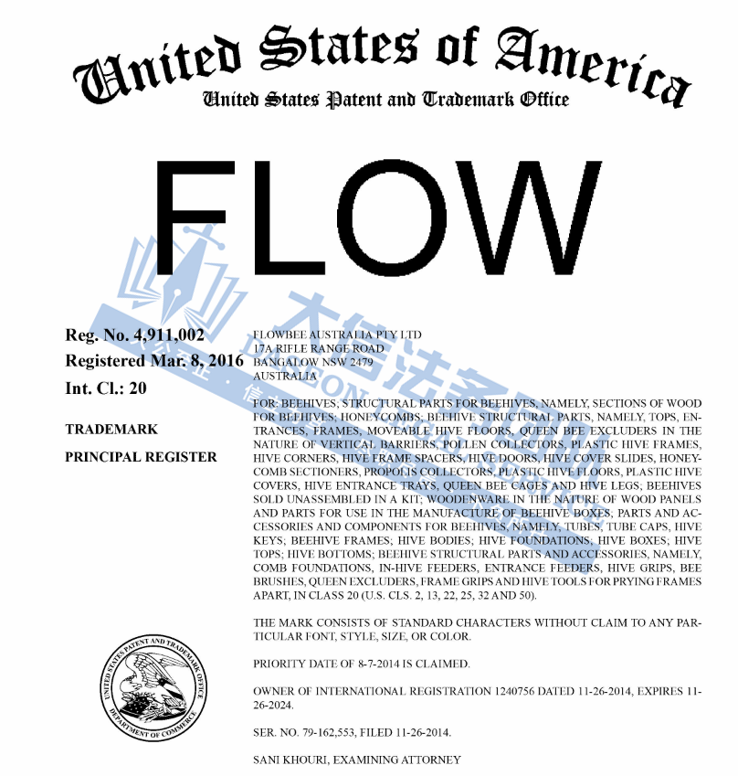 超紧急！已有1000+卖家被起诉！NATO 钟表商标、Flow Hive蜂窝配件商标专利双维权、Keith律所再发案，速查避雷！