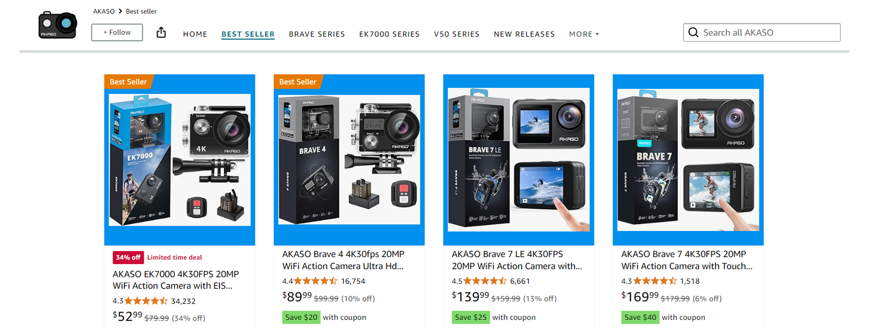 月销万台，国货运动相机靠性价比霸榜亚马逊！