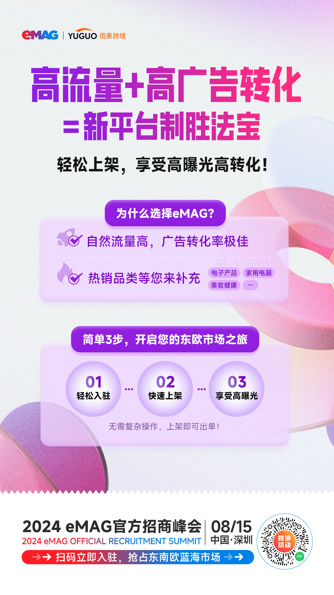 拥抱欧洲市场,与eMAG同行:您的东南欧门户,了解入驻流程!