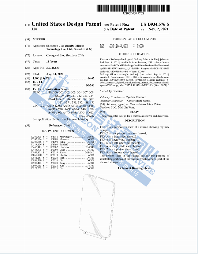 时隔两年！GBC携EAGLES美国老鹰摇滚乐队再发TRO！keith代理22张暗黑版权画卷土重来！另有，国人卖家发起爆款化妆镜专利维权！
