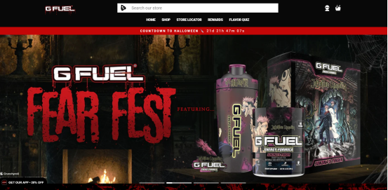 10月最美Shopify网页大赏！