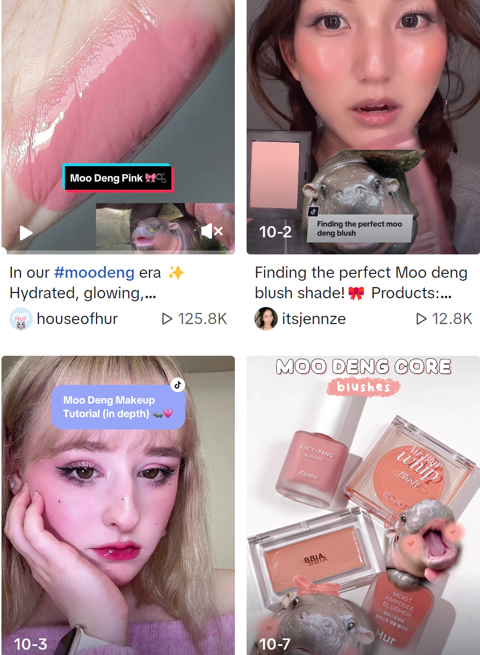 美妆新宠，“河马仿妆”席卷TikTok