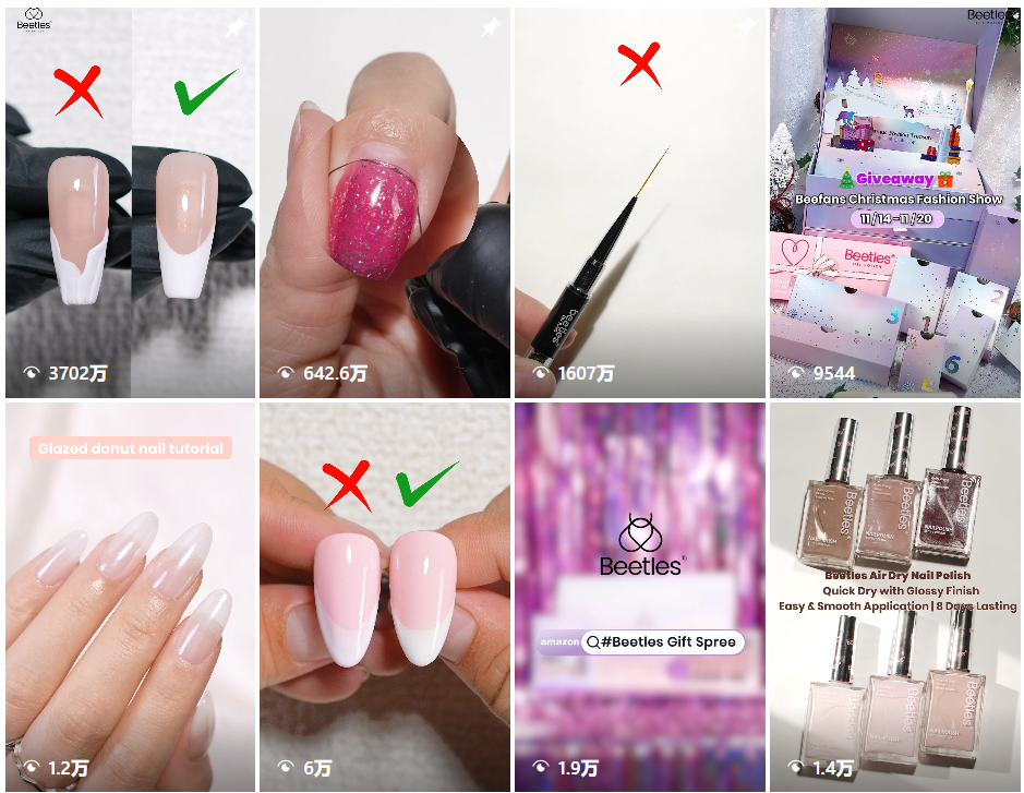 TikTok红人联手打造！Beetles美甲油如何俘获全美年轻女性的心？