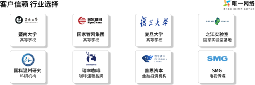 客戶信賴，行業(yè)選擇