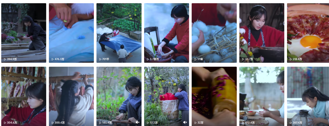 李子柒归来，TikTok播放量超百万，依然是顶流！