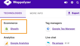 判断是否 Shopify 店铺以及检测主题模板和插件的方法 竞争对手网站分析