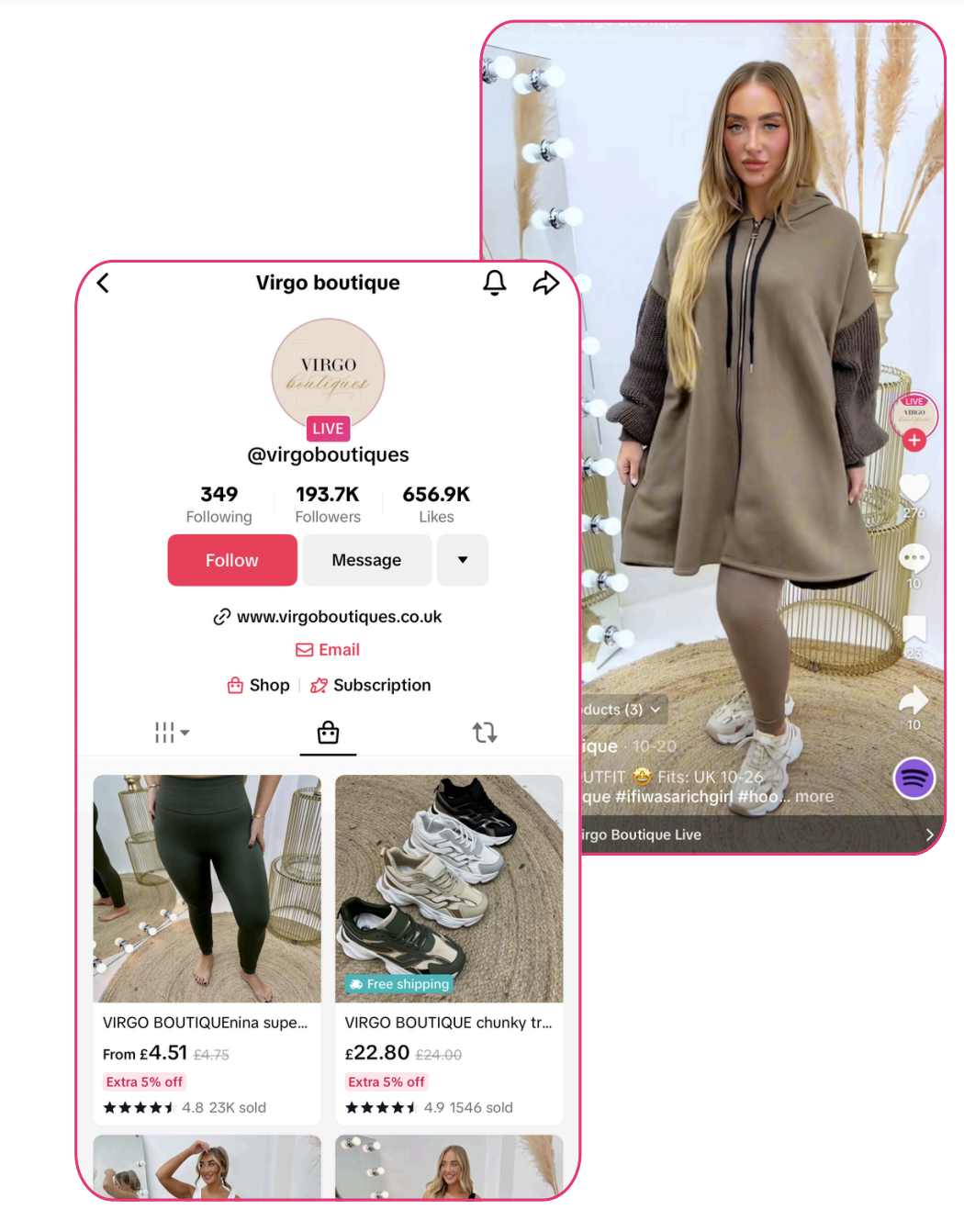 TikTok英国Q3前25品牌大揭秘：Virgo Boutique 如何斩获2600万英镑GMV？